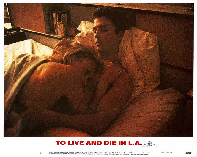 To Live and Die in L.A. - Lobbykaarten - Darlanne Fluegel, William Petersen