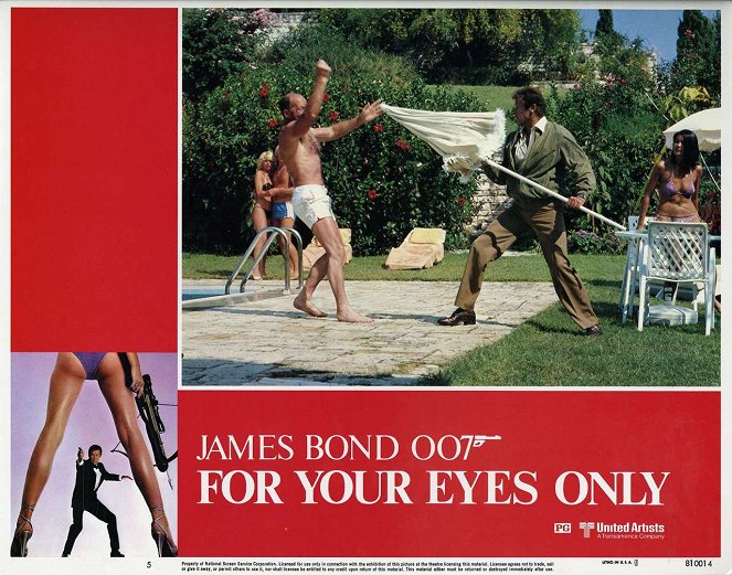 James Bond 007 - In tödlicher Mission - Lobbykarten - Roger Moore