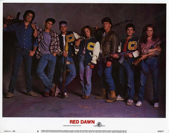 Red Dawn - Lobby Cards