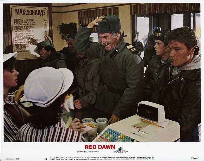 Red Dawn - Lobby Cards