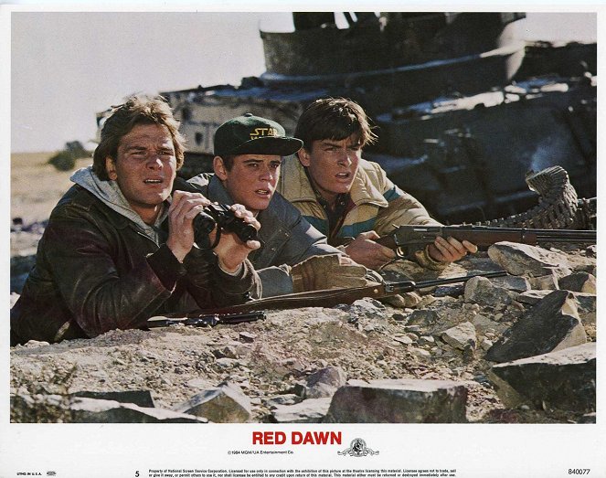 Red Dawn - Lobby Cards