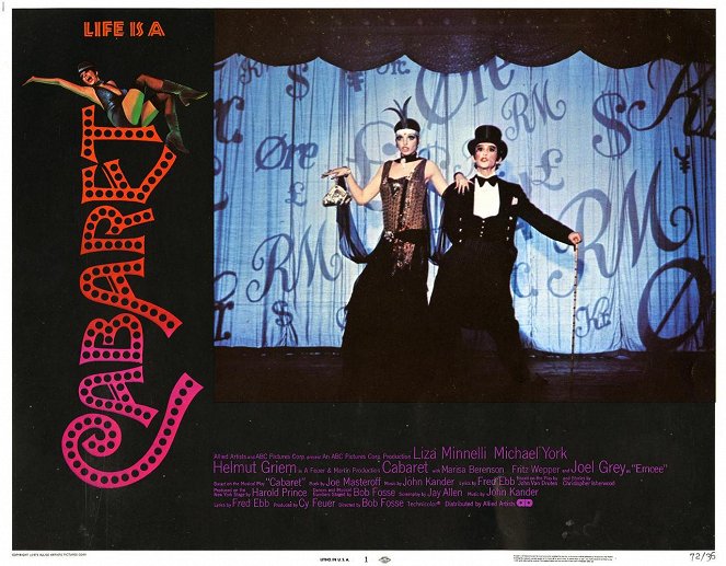 Cabaret - Lobbykaarten - Liza Minnelli, Joel Grey
