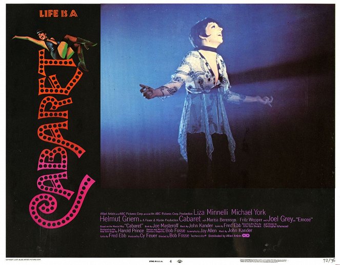 Cabaret - Fotocromos - Liza Minnelli