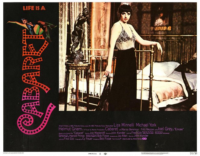 Cabaret - Lobbykaarten - Liza Minnelli