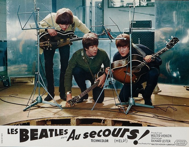 Socorro! - Cartões lobby - George Harrison, Paul McCartney, John Lennon