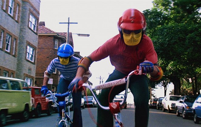 Los bicivoladores - De la película