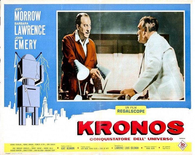 Kronos, le conquérant de l'univers - Cartes de lobby