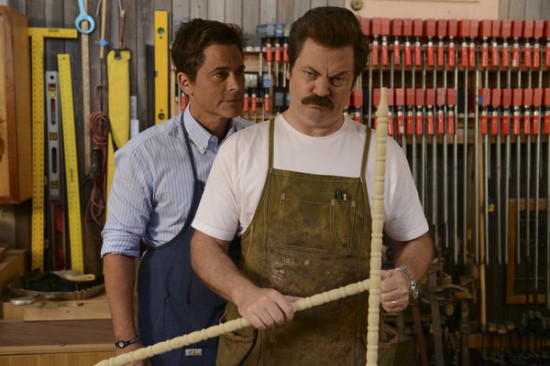 Parks and Recreation - Fluoride - Van film - Rob Lowe, Nick Offerman