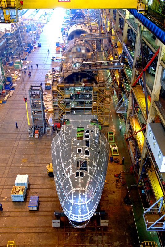 Voyages of Construction: How to Build A Nuclear Submarine - Photos