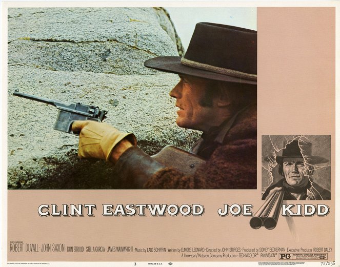 Joe Kidd - Lobby karty - Clint Eastwood