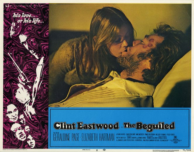 The Beguiled - Lobby Cards - Melody Thomas Scott, Clint Eastwood