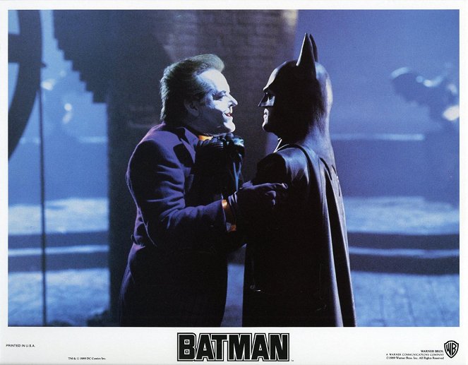 Batman - Lobbykaarten - Jack Nicholson, Michael Keaton