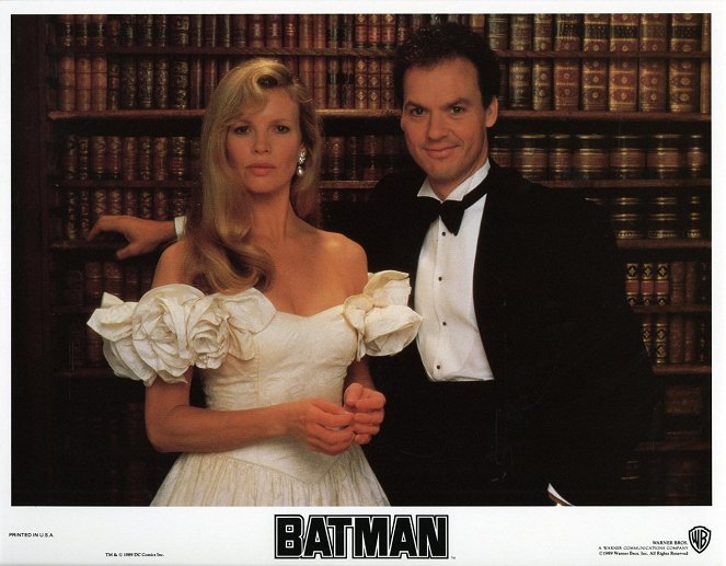 Batman - Lobbykaarten - Kim Basinger, Michael Keaton