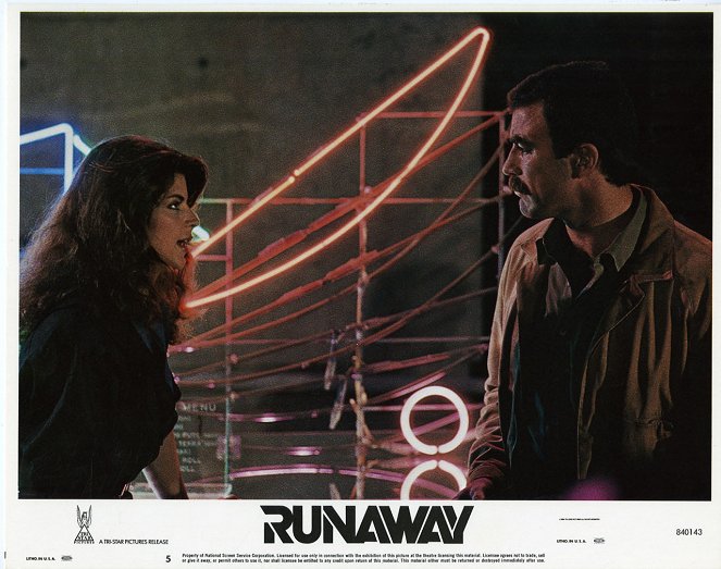 Runaway - L'évadé du futur - Cartes de lobby - Kirstie Alley, Tom Selleck