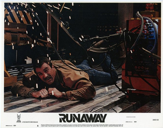 Runaway - Lobby karty - Tom Selleck