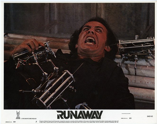 Runaway - L'évadé du futur - Cartes de lobby - Gene Simmons