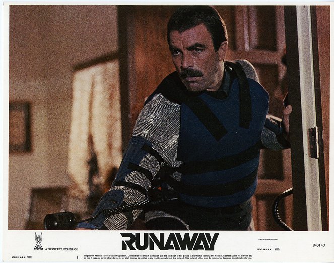 Runaway - Lobby karty - Tom Selleck