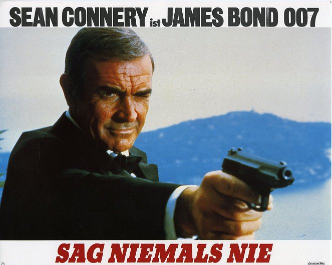 Jamais plus jamais - Cartes de lobby - Sean Connery