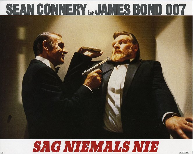 Jamais plus jamais - Cartes de lobby - Sean Connery