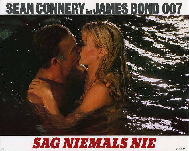 Nunca Mais Digas Nunca - Cartões lobby - Sean Connery, Kim Basinger