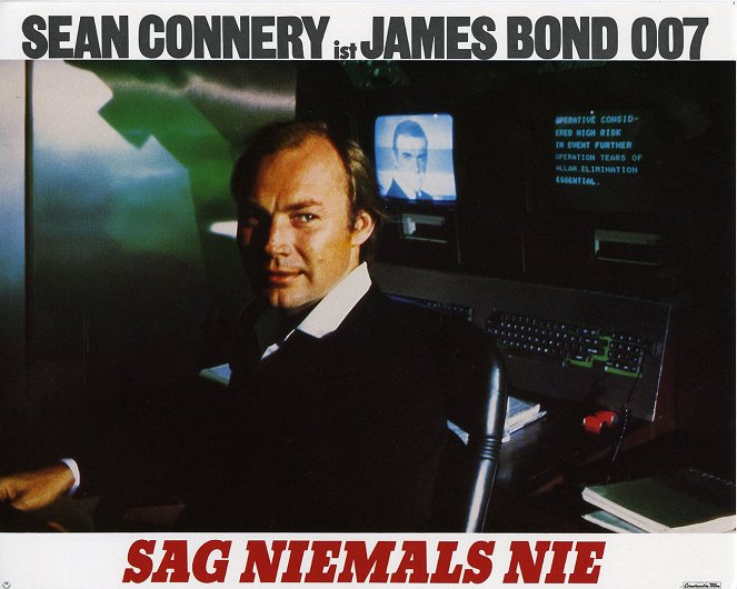 James Bond - Sag niemals nie - Lobbykarten - Klaus Maria Brandauer