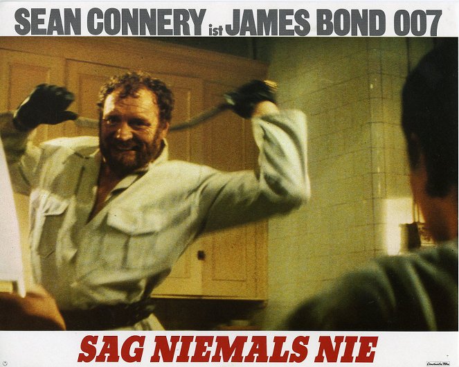 James Bond - Sag niemals nie - Lobbykarten - Pat Roach