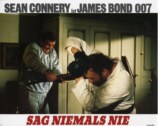 Jamais plus jamais - Cartes de lobby - Sean Connery, Pat Roach