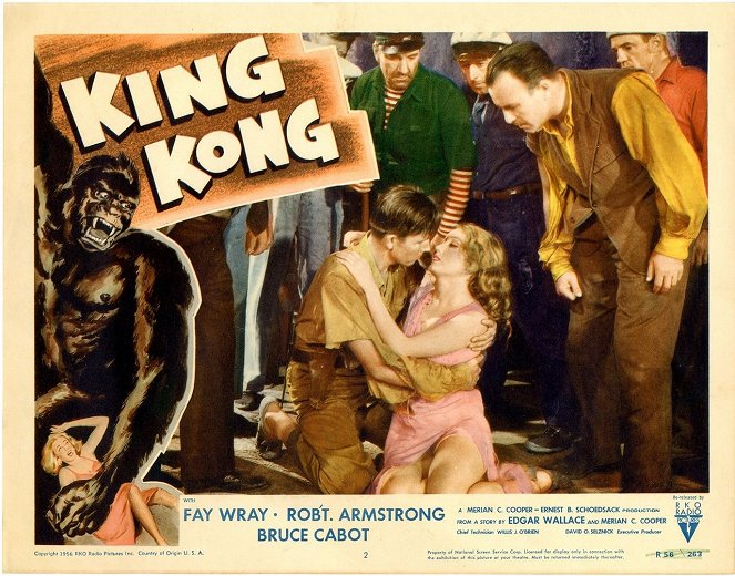 King Kong und die weiße Frau - Lobbykarten