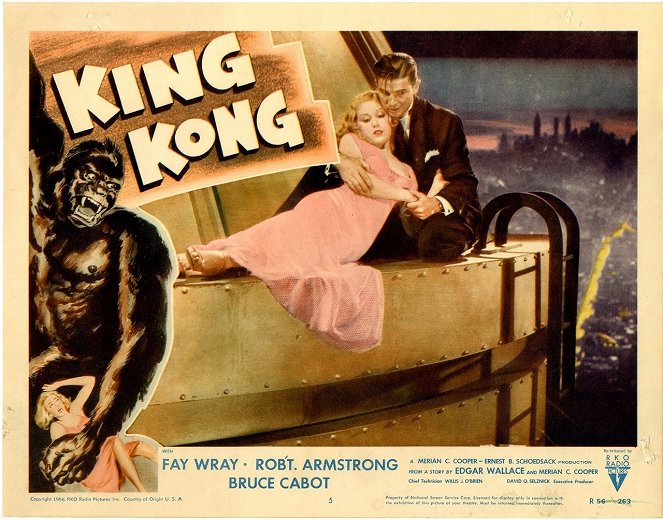 King Kong und die weiße Frau - Lobbykarten