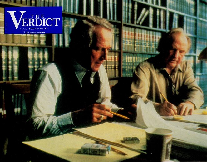 The Verdict - Die Wahrheit und nichts als die Wahrheit - Lobbykarten - Paul Newman, Jack Warden