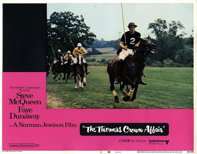 L'Affaire Thomas Crown - Cartes de lobby - Steve McQueen