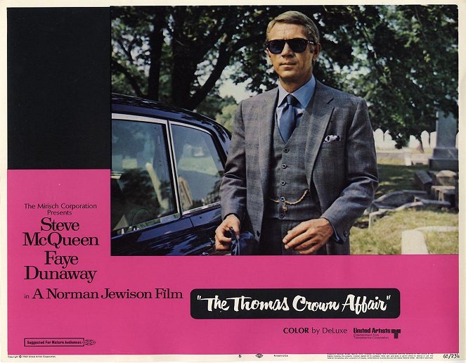 The Thomas Crown Affair - Lobby Cards - Steve McQueen