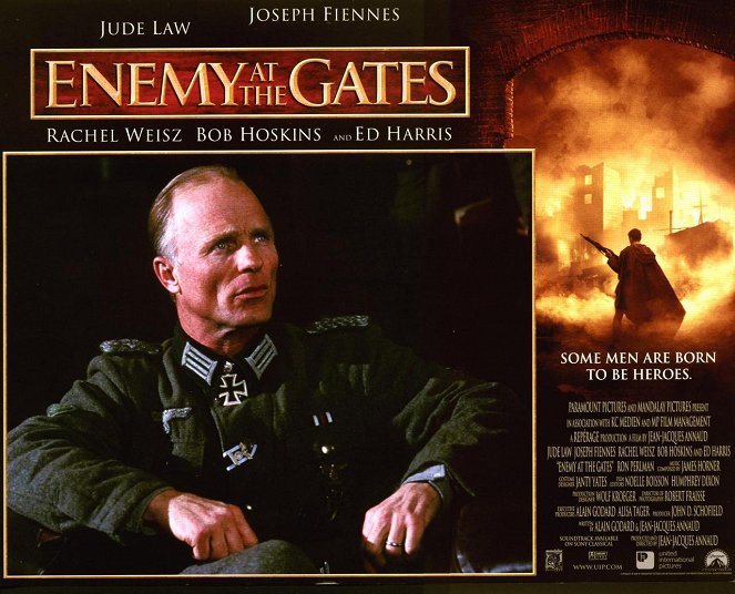 Duell - Enemy at the Gates - Lobbykarten - Ed Harris