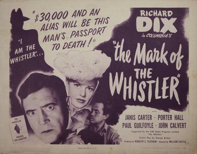 The Mark of the Whistler - Cartes de lobby