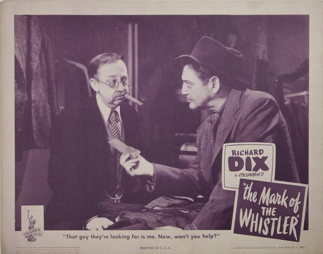 The Mark of the Whistler - Lobby Cards