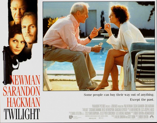 Twilight - Cartões lobby - Paul Newman, Susan Sarandon