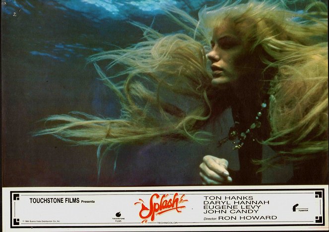 Un, dos, tres… Splash - Fotocromos - Daryl Hannah