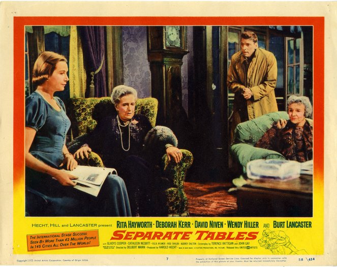 Separate Tables - Lobby Cards