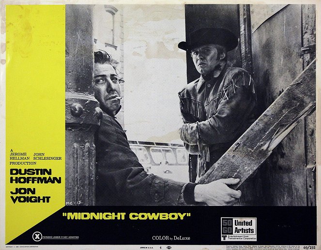 Macadam Cowboy - Cartes de lobby - Dustin Hoffman, Jon Voight