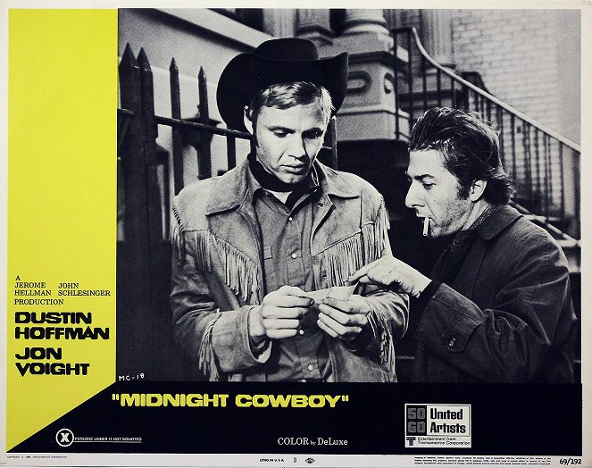 Midnight Cowboy - Lobbykaarten - Jon Voight, Dustin Hoffman