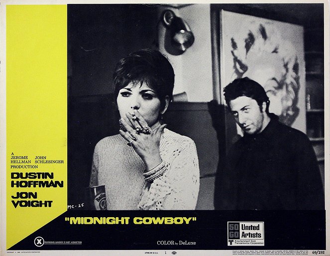 Midnight Cowboy - Lobbykaarten - Brenda Vaccaro, Dustin Hoffman