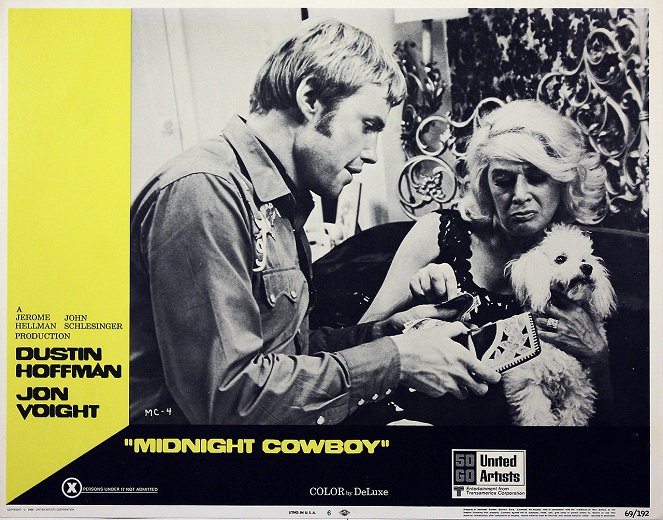 Midnight Cowboy - Lobbykaarten - Jon Voight, Sylvia Miles