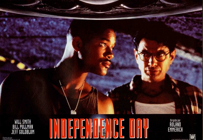 Dia da Independência - Cartões lobby - Will Smith, Jeff Goldblum