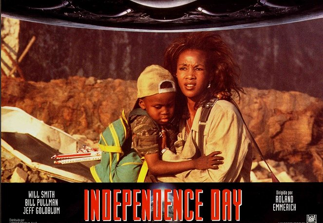 Dia da Independência - Cartões lobby - Ross Bagley, Vivica A. Fox