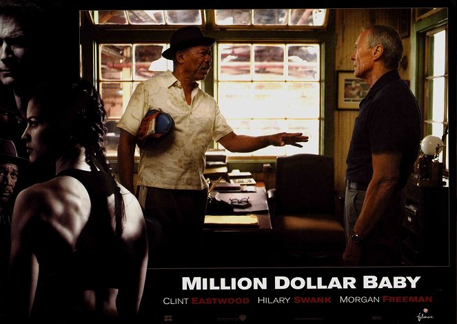 Million Dollar Baby - Fotocromos - Morgan Freeman, Clint Eastwood