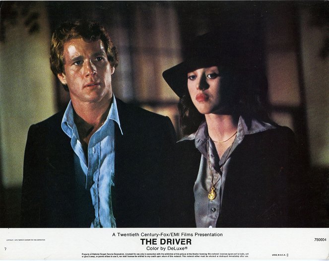 The Driver - Lobbykaarten - Ryan O'Neal, Isabelle Adjani