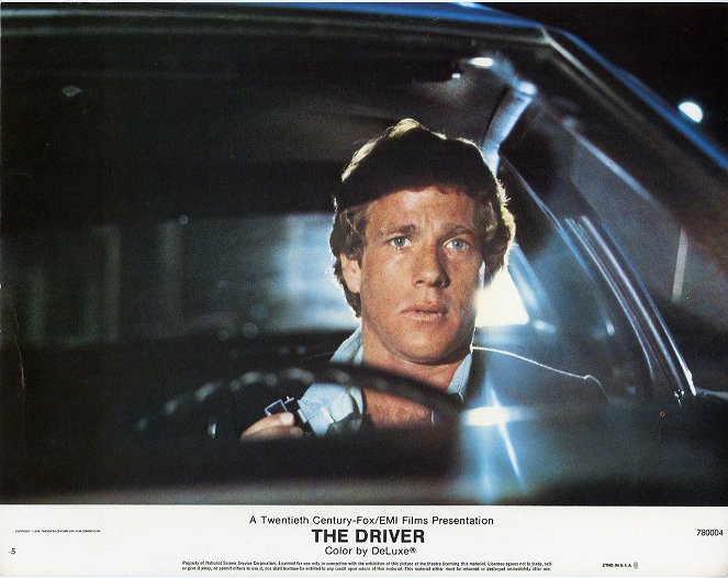 The Driver - Lobbykaarten - Ryan O'Neal