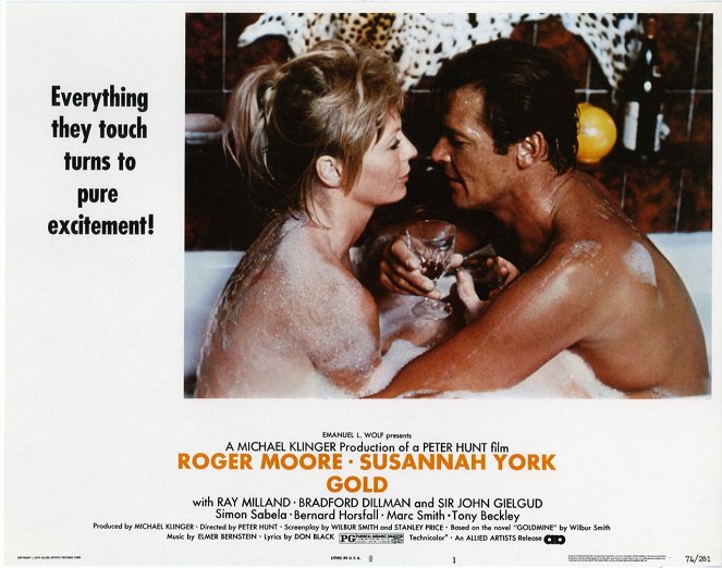 Kultaa - Mainoskuvat - Susannah York, Roger Moore