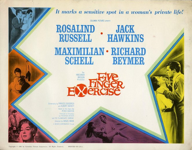 Five Finger Exercise - Lobby Cards