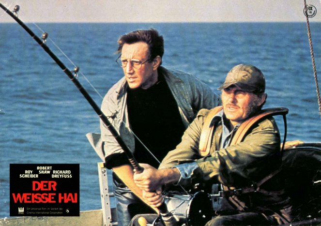 Cápa - Vitrinfotók - Roy Scheider, Robert Shaw